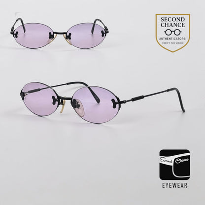 Jean Paul Gaultier 55-0174 Unworn Vintage Rimless Sunglasses-New Custom Lenses-Japan