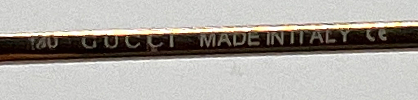 Gucci GG 2705 ZL9 Half-Rim Titanium Optical Frames Italy Unworn Deadstock