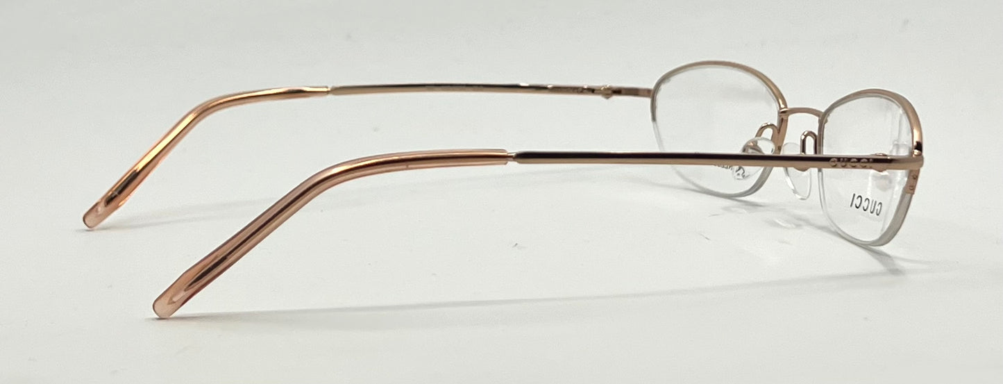 Gucci GG 2705 ZL9 Half-Rim Titanium Optical Frames Italy Unworn Deadstock