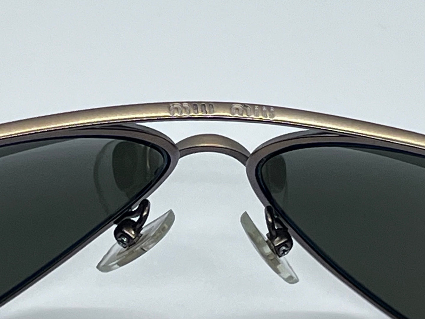 Y2K MIU MIU Pilot/Shield Sunglasses-Mod. SMU55G-Brand New/Unworn 68mm-FULL KIT