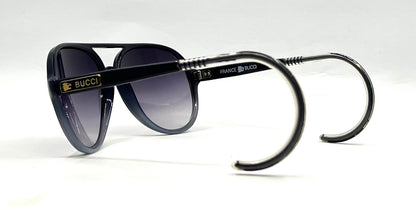 Bucci 1970s VINTAGE Aviator Sunglasses-Cable Temples-Unworn-France