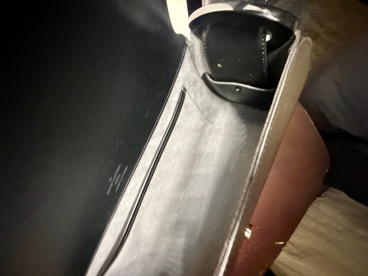 Louis Vuitton VINTAGE Epi Leather Black Camera Shoulder Bag France