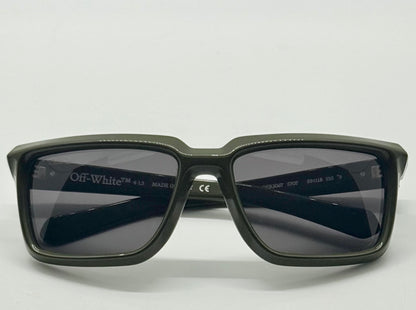 Off-White™ OE RI067 5707 GREEN Sunglasses-Rare Colorway-New/Unworn-Full Kit-59mm