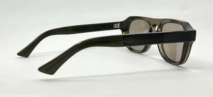 Cutler and Gross 1819 Olive Sunglasses 55-17 Handmade Italy | New Custom Lenses | Full Kit