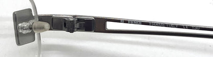 Fendi F585 Rimless Crystal FF VINTAGE Eyeglasses UNWORN/Italy 52-16-130mm