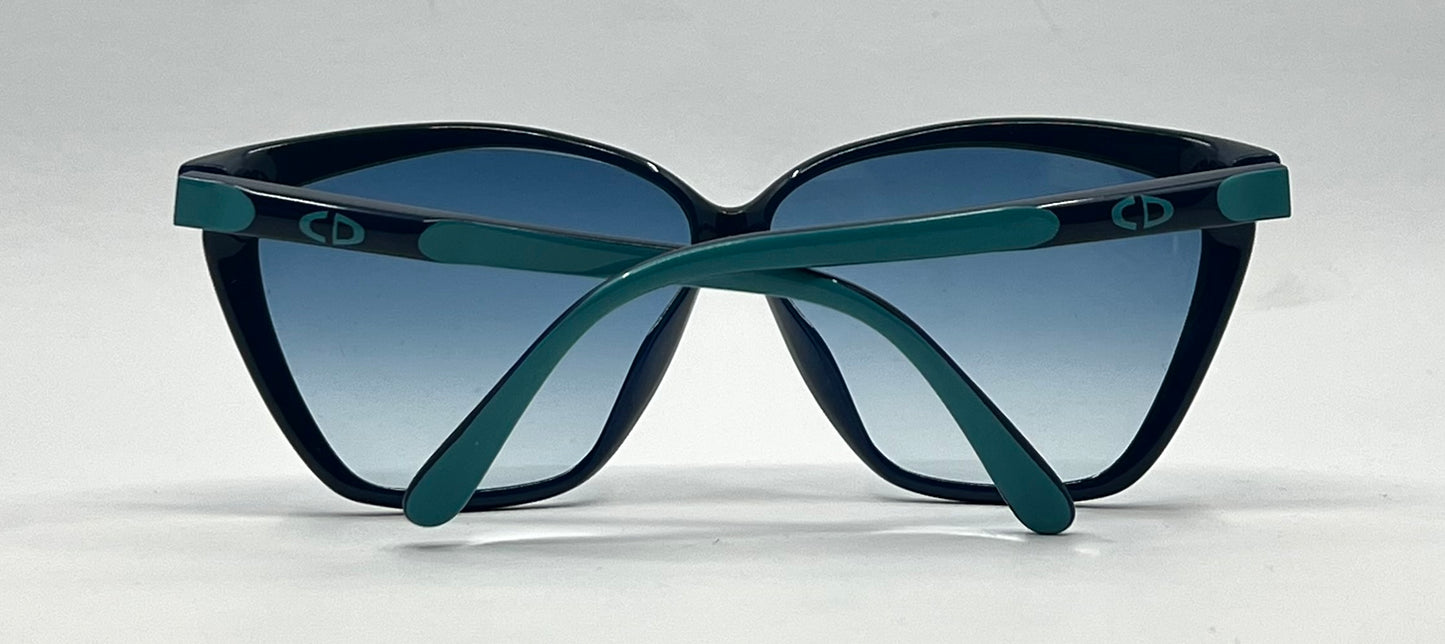 Christian Dior Optyl VINTAGE Sunglasses Blue Gradient Lenses Unworn