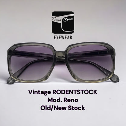 Vintage RODENSTOCK RENO Frames-RENEWED with NEW “Berko’s Designs” Custom Lavender Gradient Lenses