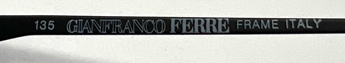 Gianfranco Ferré GFF 23-Vintage Round Sunglasses 50-21 Made in Italy