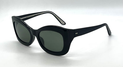 Oliver Peoples “THE ROW” Edina Polarized OV5441SU Unworn/Full Kit-Italy Black