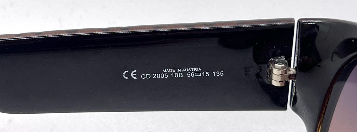 Christian Dior CD2005-Vintage Sunglasses-New Custom Gradient Lenses-Austria