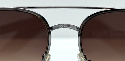 Marchon Marcolin 908/H2 Half-Rim Sunglasses w/New Custom Tobacco Gradient Tinted Lenses