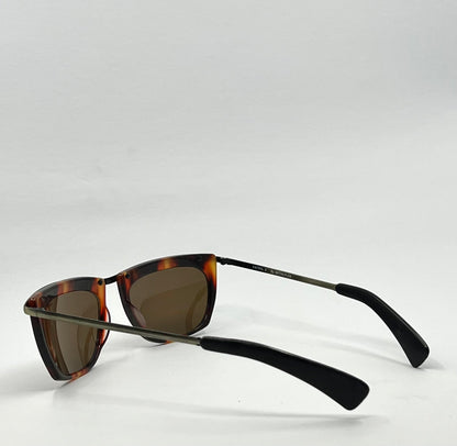 Patrol 9 Vintage Tortoise Sunglasses by Metalflex-Deadstock/Unworn-Italy