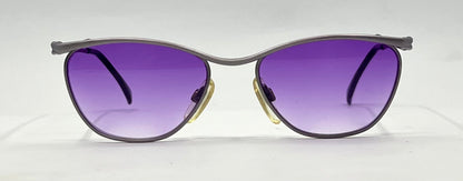 Les Copains LC 110 Y2K Vintage Sunglasses w/New Purple Custom Lenses-Unworn