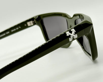Off-White™ OE RI067 5707 GREEN Sunglasses-Rare Colorway-New/Unworn-Full Kit-59mm