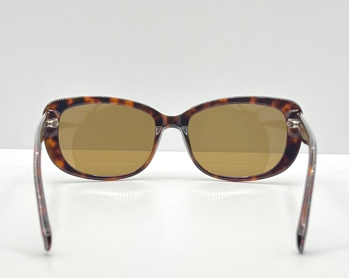 Deadstock Vera Bradley Karina Kaleidoscope KAL Tortoise Sunglasses – Custom Polarized Lenses – 54-16-135