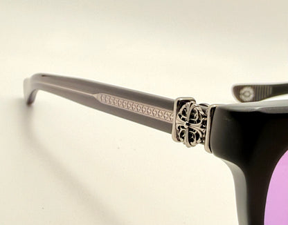 Brand New Chrome Hearts “GRIM” MBK Frame w/Brand New, Custom Berko’s Designs Lenses