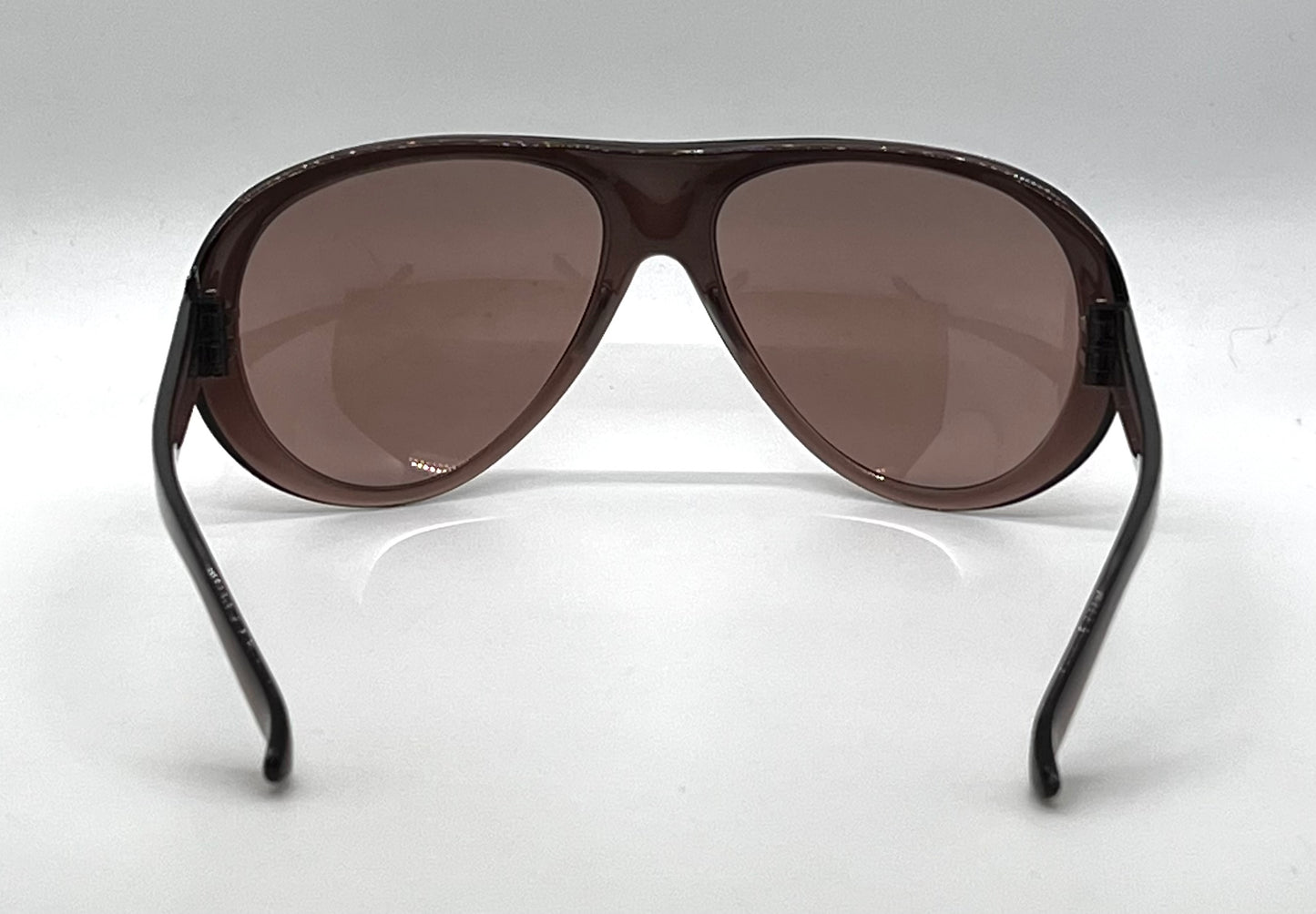 NISOL Vintage Italian Aviator Sunglasses Brown Collectors-Rare