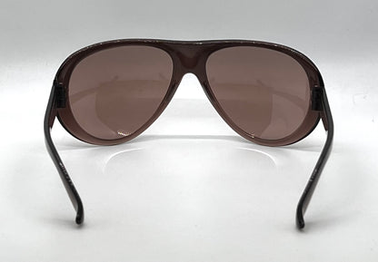 NISOL Vintage Italian Aviator Sunglasses Brown Collectors-Rare