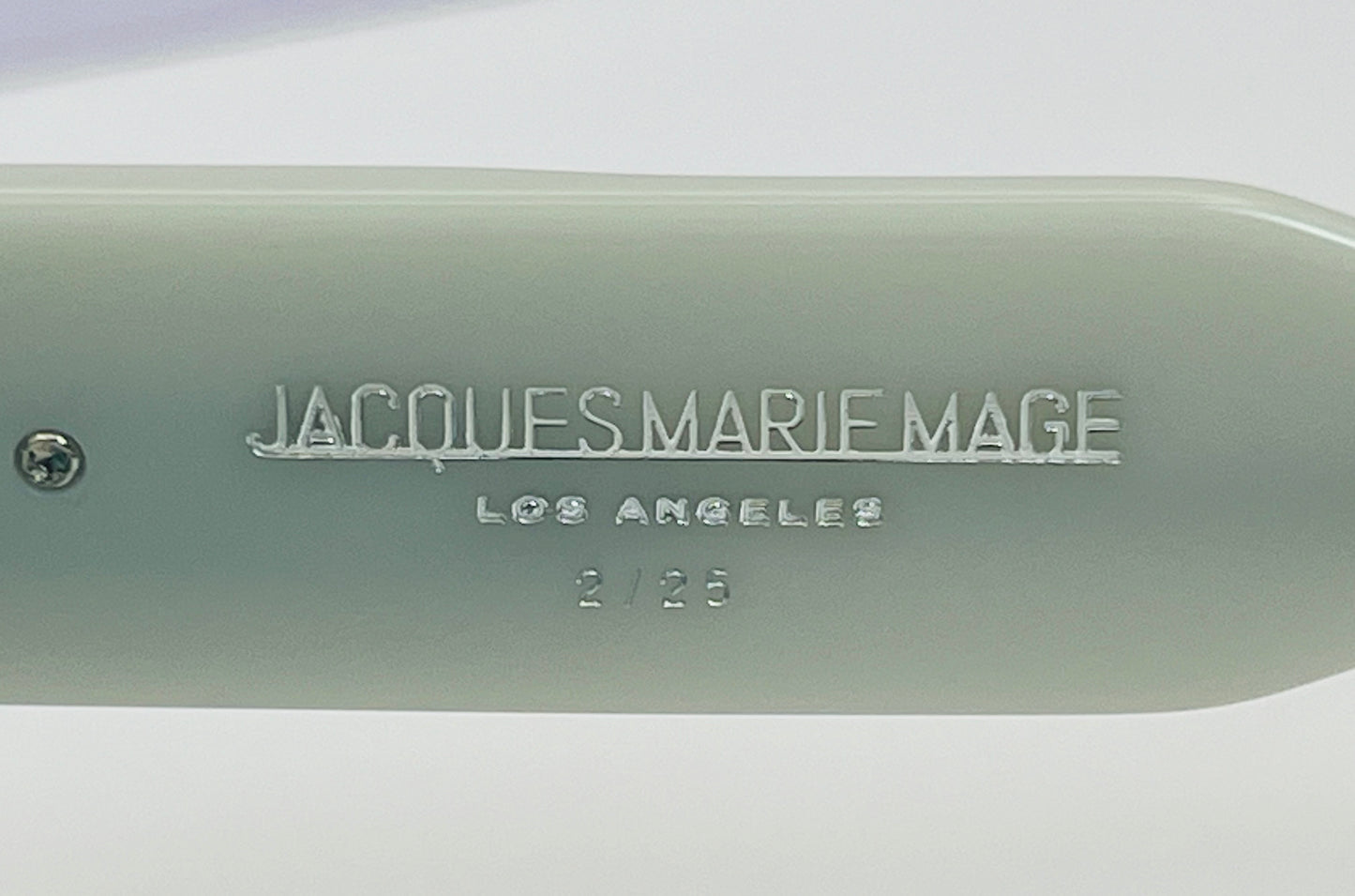 Jacques Marie Mage Sunglasses-Last Frontier III-THE CODY in CEMENT-LTD Production Batch of 25-FULL KIT-#2