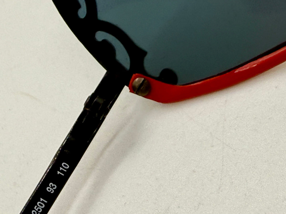 Christian Dior 2501 93 VINTAGE Shield Sunglasses Unworn Made in Austria 1980s