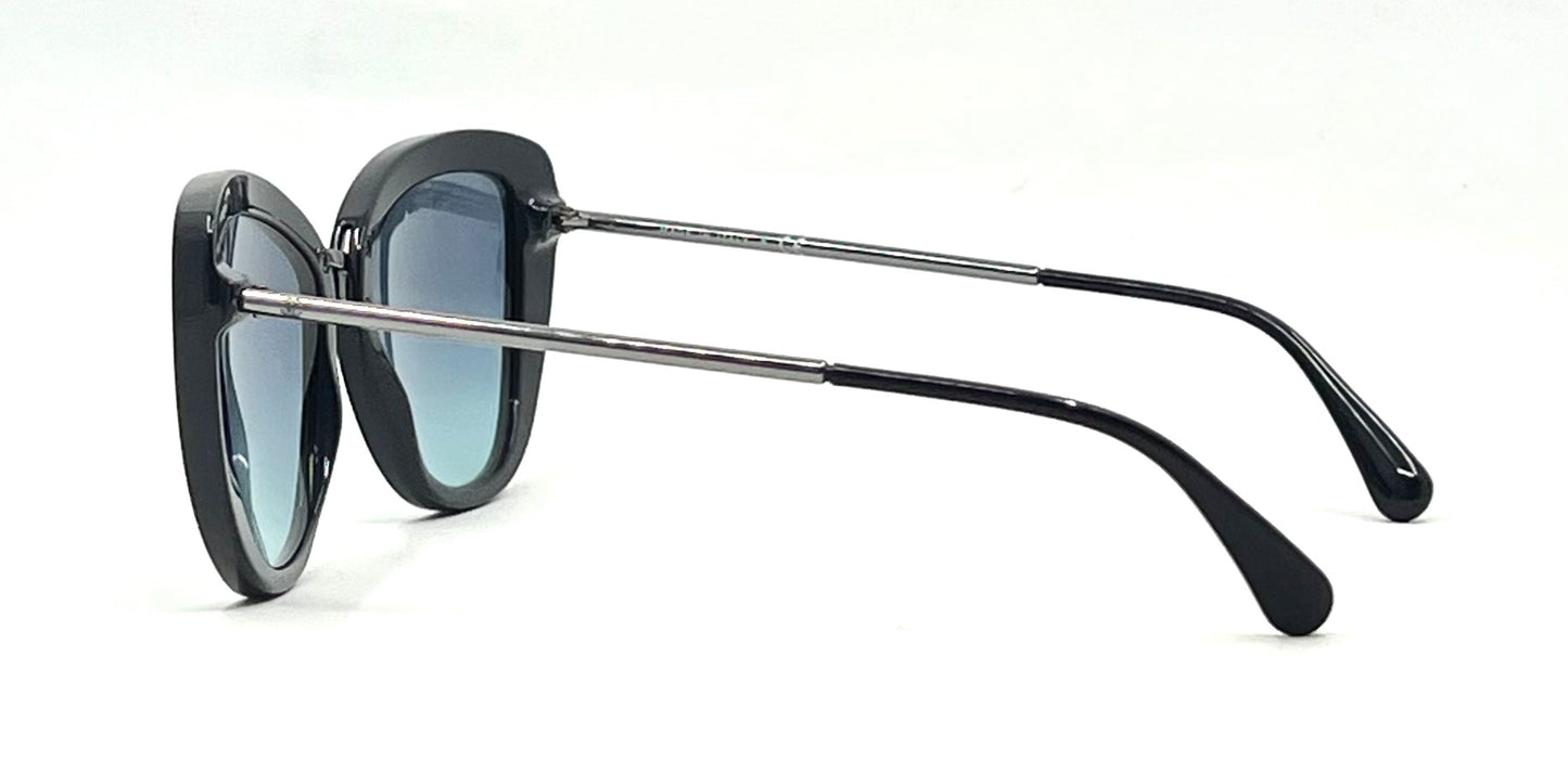 Chanel 5399 Cat Eye Sunglasses Blue Gradient Lenses Italy 53-19