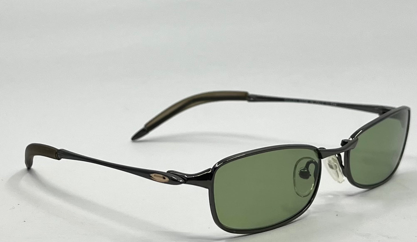 Oakley Straightline 2.0 11-729 Y2k Sunglasses-New Green Tinted Custom Lenses