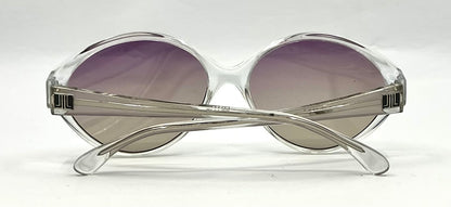 Lanvin France OLB 40 Vintage Sunglasses-New Gradient Tinted Custom Lenses-55mm