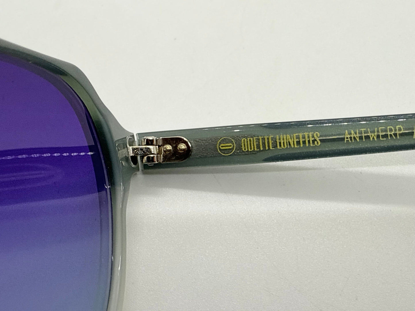 ODETTE LUNETTES STUART 4029 w/New Gradient Violet Customs Lenses-France-New / Unworn