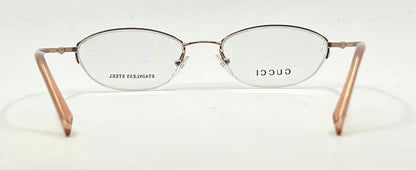 Gucci GG 2705 ZL9 Half-Rim Titanium Optical Frames Italy Unworn Deadstock