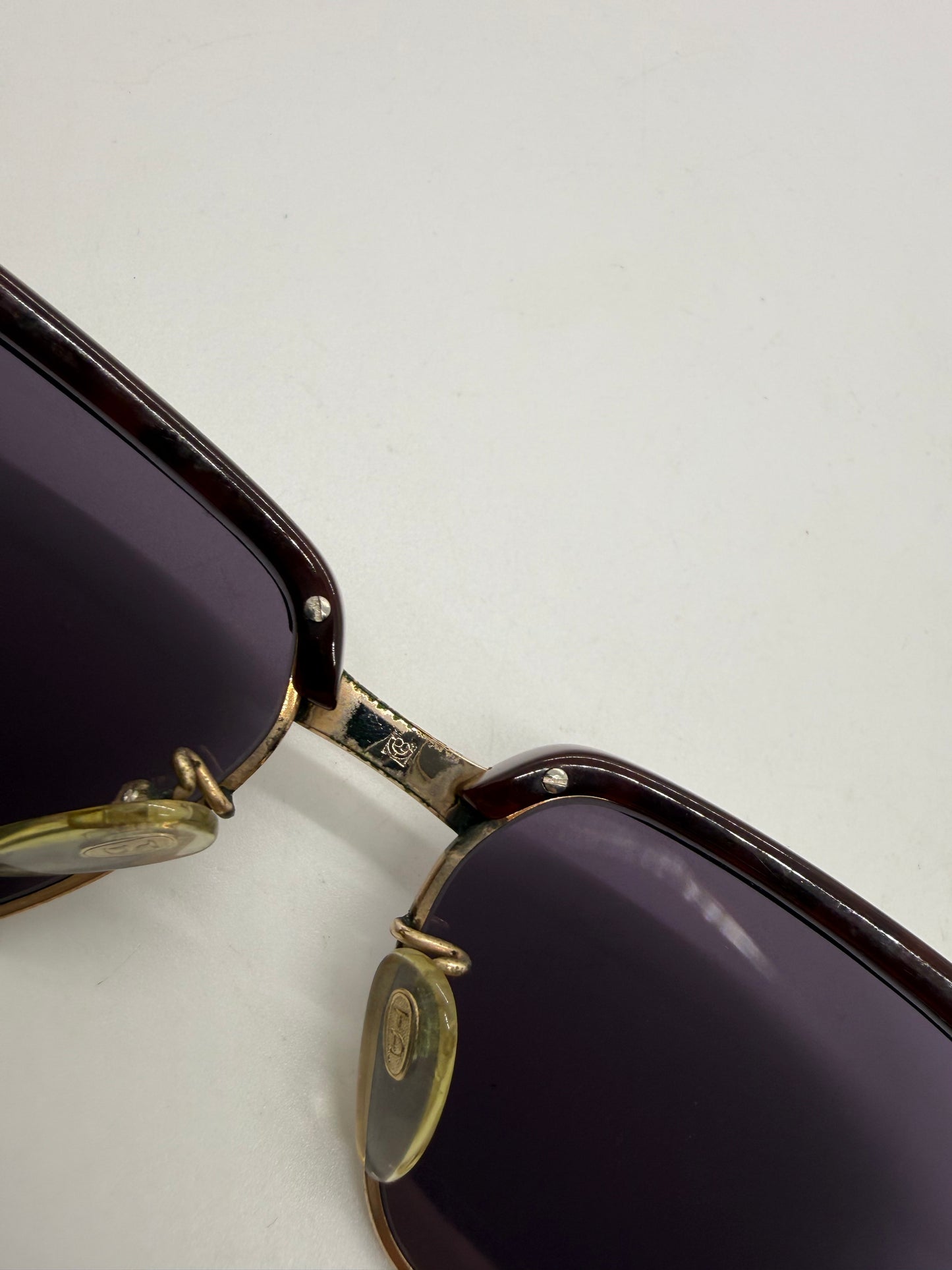 Vintage 50s–60s Browline Sunglasses 1/20 14K Gold Filled Deadstock