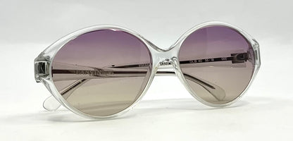 Lanvin France OLB 40 Vintage Sunglasses-New Gradient Tinted Custom Lenses-55mm