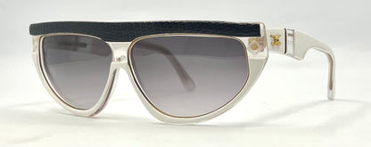 Claudio Carlotti STRATOS CC.07 Unworn Vintage-French Leather Sunglasses