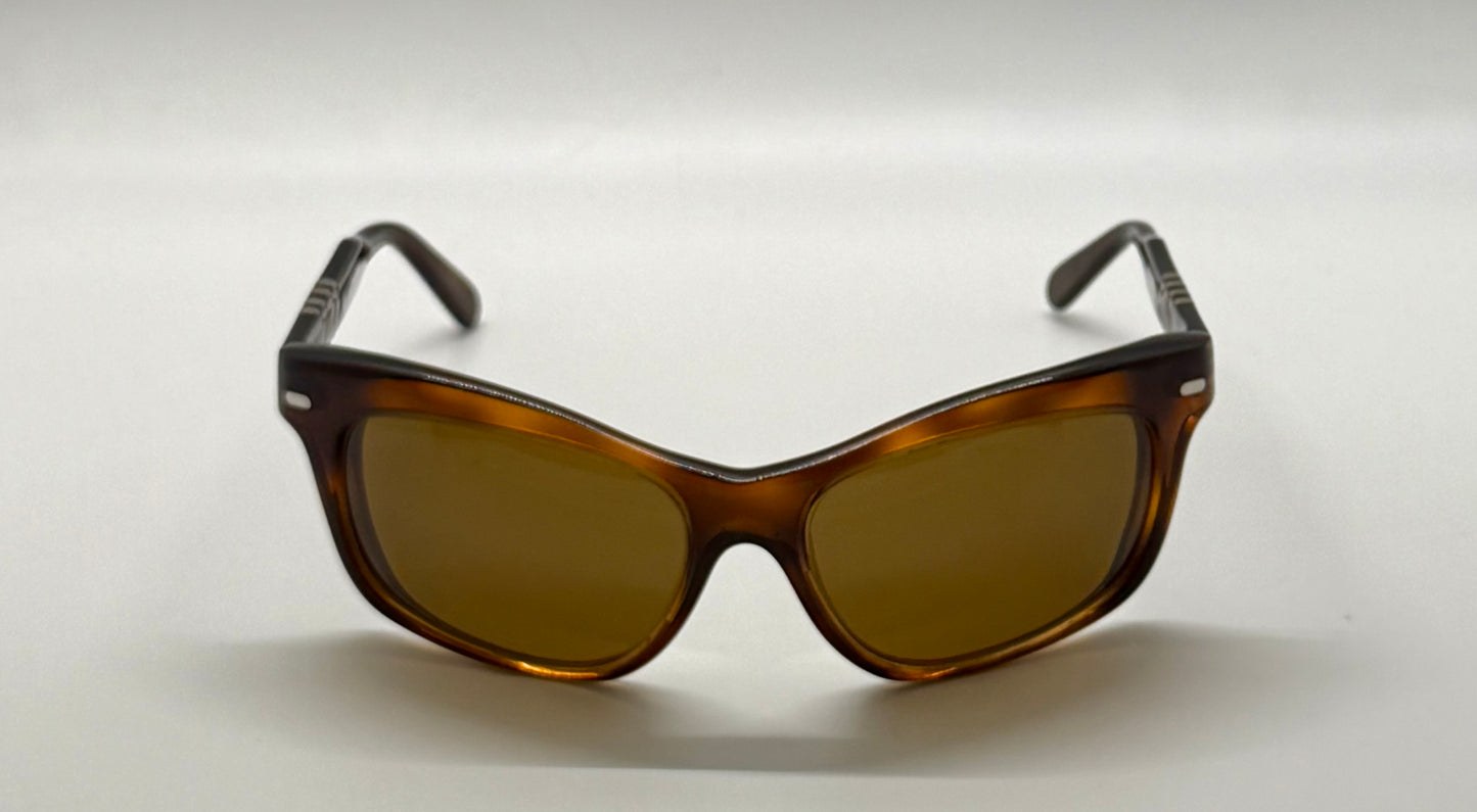 Persol RATTI 6602 Amber Tortoise 94 – Vintage – Custom Glass Lenses – Italy