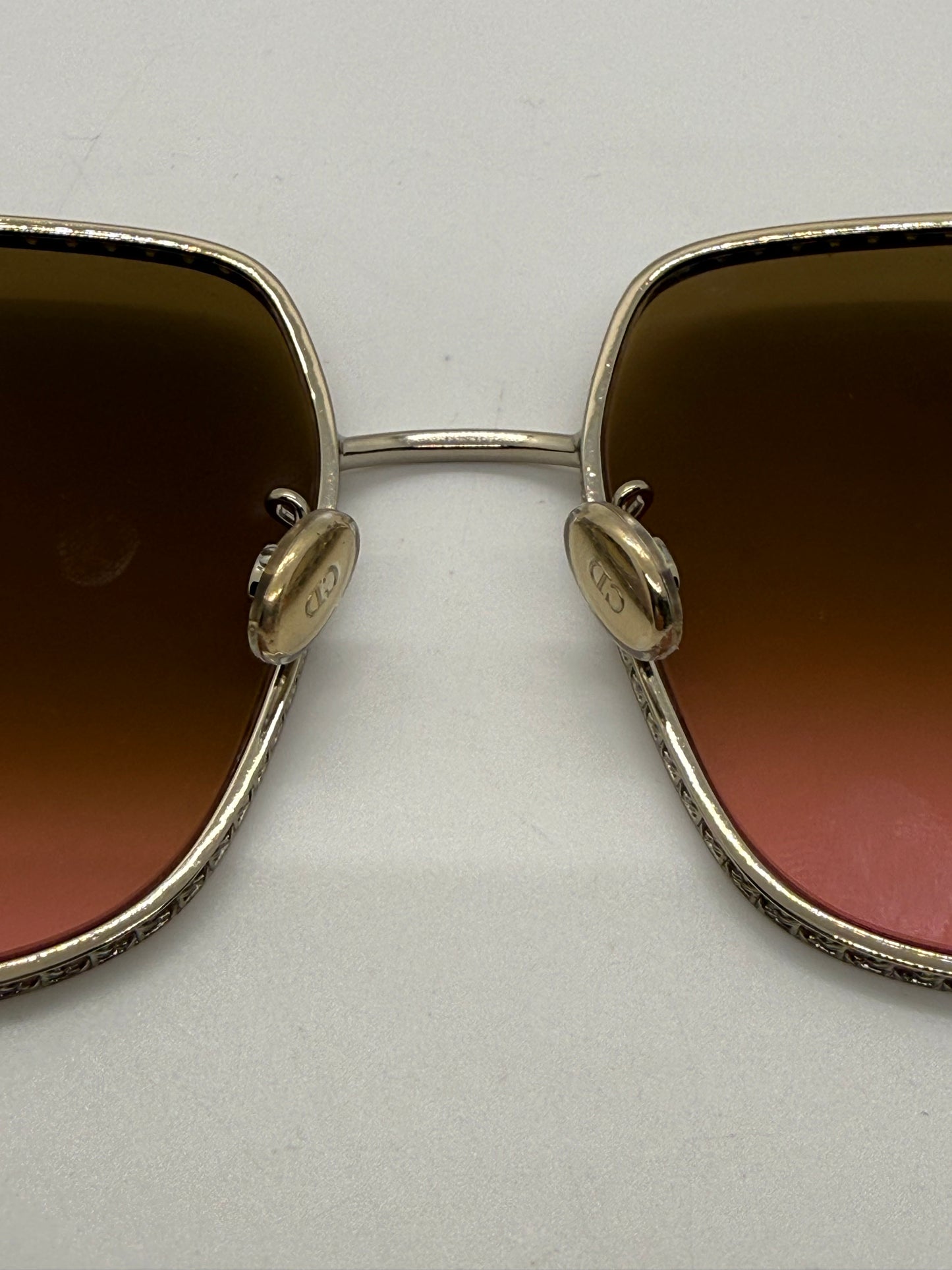 DIOR BY DIOR 3F Sunglasses-Silver Frame w/Gradient lenses-Y2K Vintage-Italy-Unworn