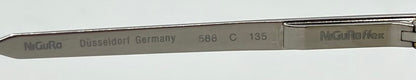 NiGuRa 586-Düsseldorf Germany NiGuRaFlex Vintage Sunglasses w/New Gradient Tinted Custom Lenses-54mm