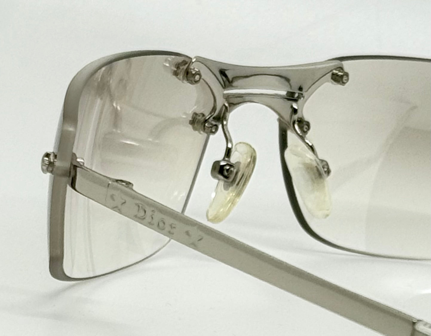 Christian Dior POP 12/N1M Shield Sunglasses – Deadstock Y2K Vintage – Full Kit