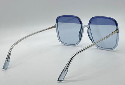 Christian Dior DiorSoStellaire1 Sunglasses ZX9UY-Blue Gradient Lenses–Full Kit/NOS