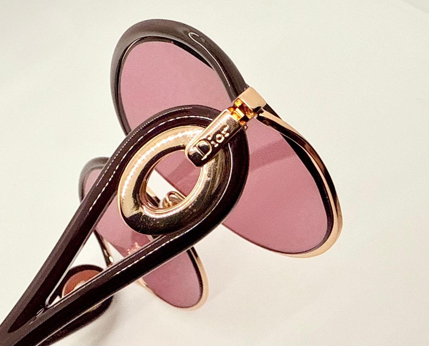 Christian Dior New Volute 58EVC Vintage Sunglasses-Rose Lenses-Full Kit-NOS/Unworn-57mm