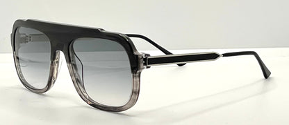 Thierry Lasry Bowery 1001 Black Grey Gradient Sunglasses 55-20-140 – Full Kit