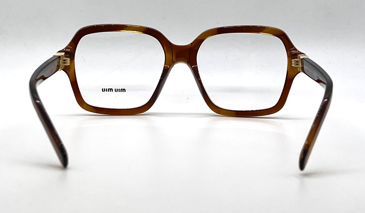 MIU MIU VMU03Y Oversized Tortoise Eyeglasses