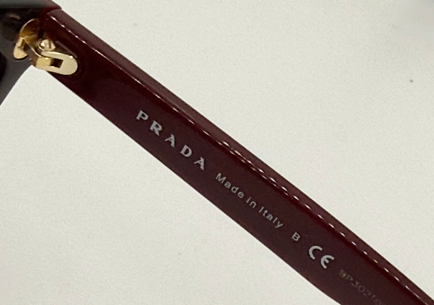 Prada VPR02T-F Vintage Sunglasses-New Gradient Tinted Custom Lenses-Italy