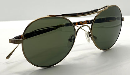 Mosley Tribes x Stüssy MT2034S 503952 Sunglasses-Gold Tortoise 53-21mm-Full Kit