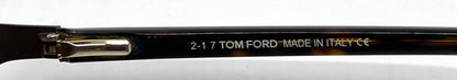 Tom Ford TF5420 049 Sunglasses-New Solid Tobacco Custom Lenses-Unworn w/Case