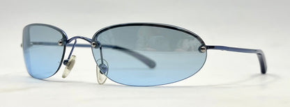 Christian Dior Minimotard 56B-Y2K Vintage Sunglasses-UNWORN w/Blue Lenses