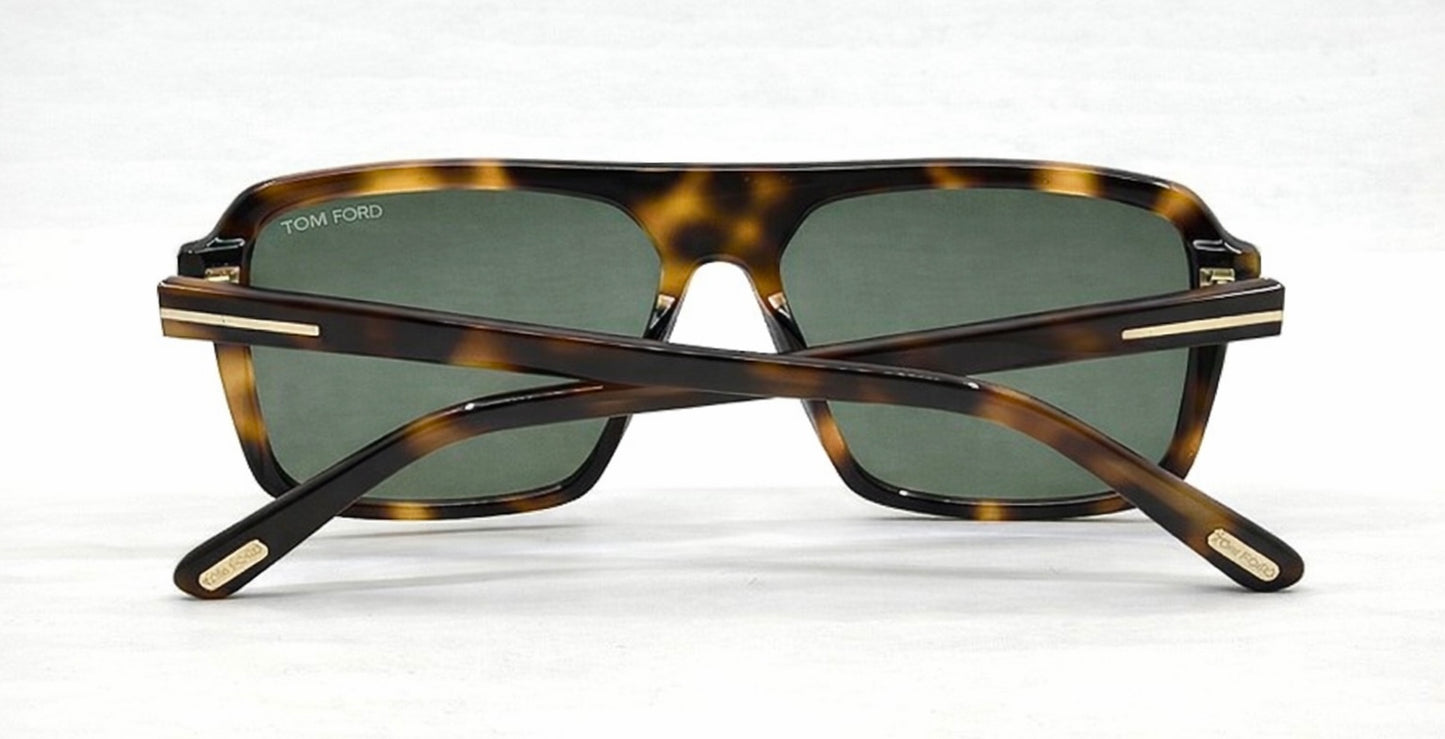 Tom Ford Vincent TF1176 53N C2 Havana Sunglasses 56-15-145 New