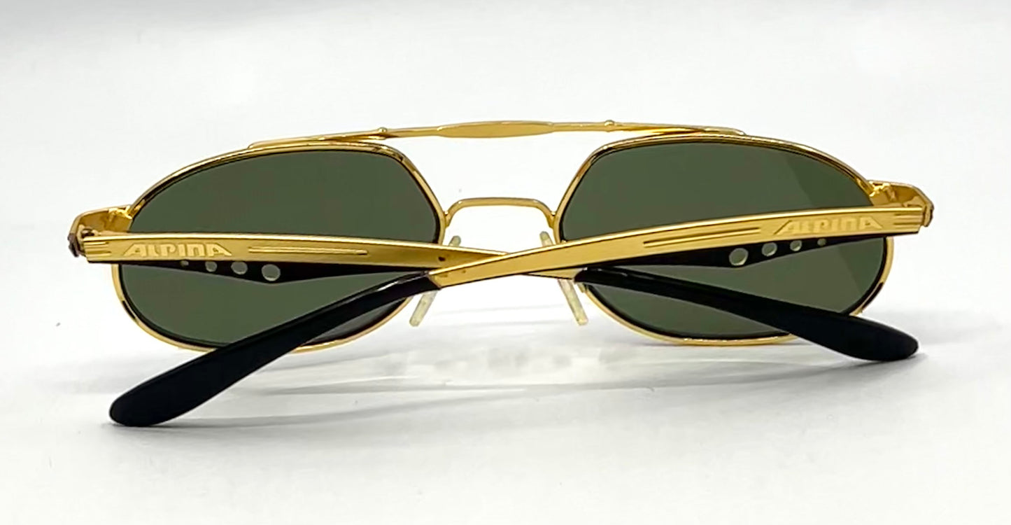 Alpina Testarossa 2513204 Vintage Sunglasses-Germany-54mm-NOS/UNWORN