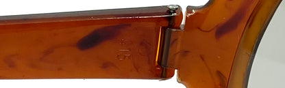 The 70s|80s Italian Sunglasses – Unworn Vintage Aviator Amber Acetate-Org. Lenses