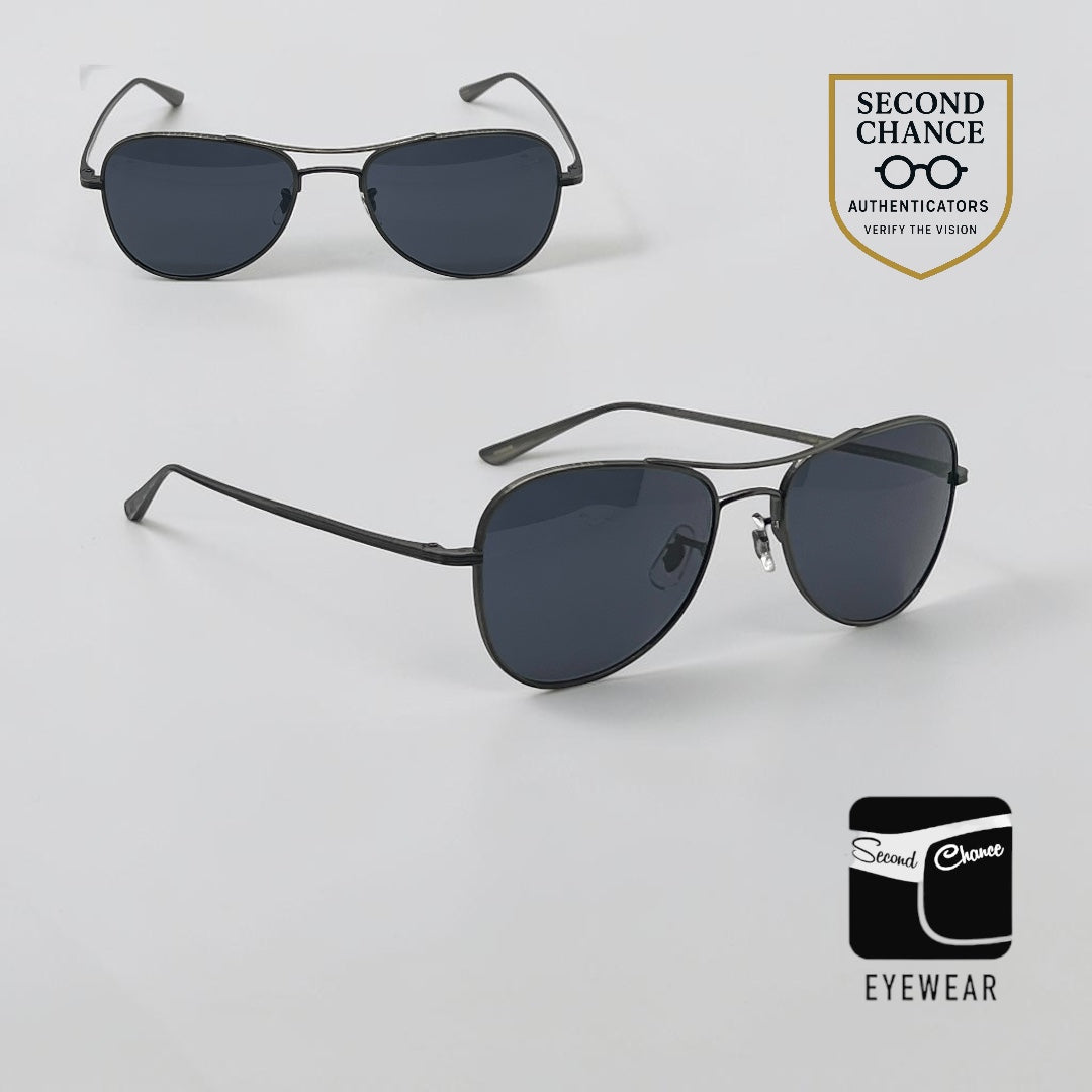 Oliver Peoples The Row Executive Suite OV1198ST Titanium Unworn Full Kit