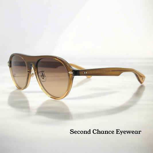 Garrett Leight Lady Eckhart 50mm Sunglasses-GOF (Gloss Fade)-Unworn/New-Full Kit