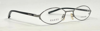 Gucci GG 1668 B36 Oval Optical Frames-Y2K VINTAGE-Unworn-Italy-49mm